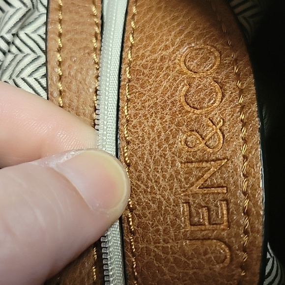 Jen & co. Tote bag set.  Snake skin color/ design. - Picture 11 of 12